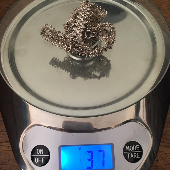 Dazzling 925 Sterling Silver Bracelet and Necklace - Picture 2 of 8